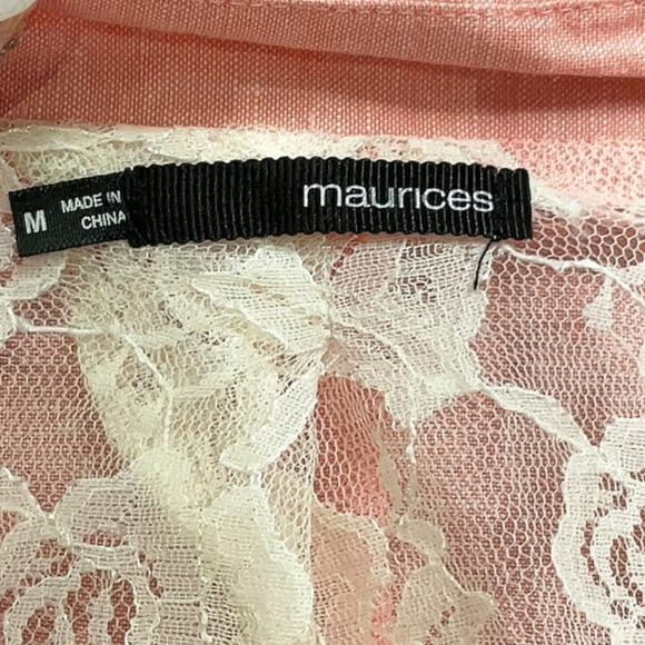 Maurices Peach Blazer, S/M - Picture 3 of 4